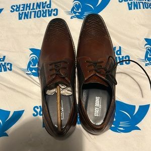 9.5M Brown Stacy Adams Shoes